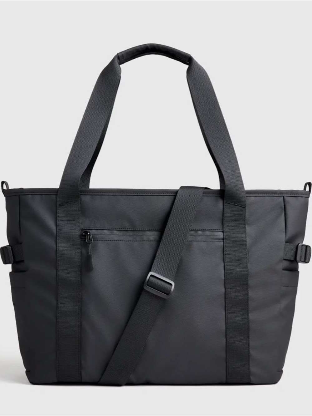 NWT Quince Weatherproof Utility Tote Black Travel Work Carry-On Bag